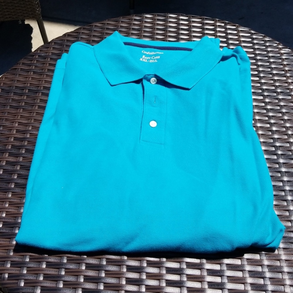 Croft & Barrow Aqua Polo